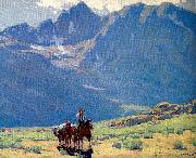 Payne, Edgar Alwin Sierra Trail oil on canvas